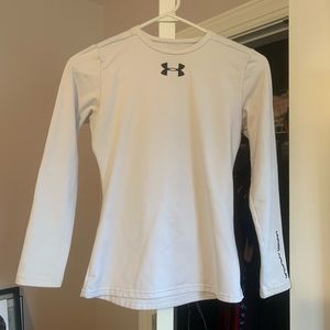 White Under Armour Youth Medium